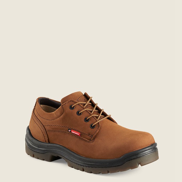 Red Wing Oxford Brown - Mens King Toe® - Safety Toe - 0961-XLKFH